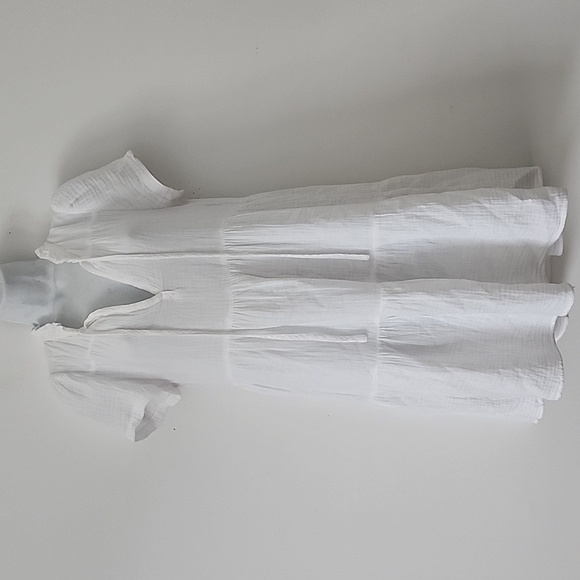 Honorine white Shirt Mini Dress Size XS - Picture 3 of 12